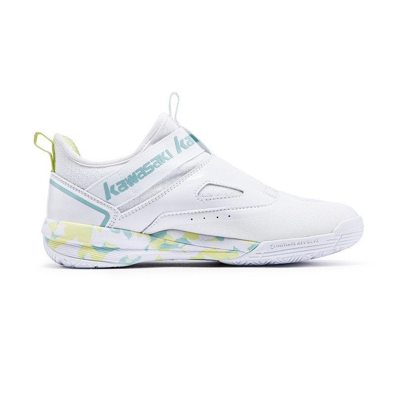Kawasaki Crossover 2.0 Mid Collection Cushioning, Wear Resistant Mid top Badminton Shoes Unisex