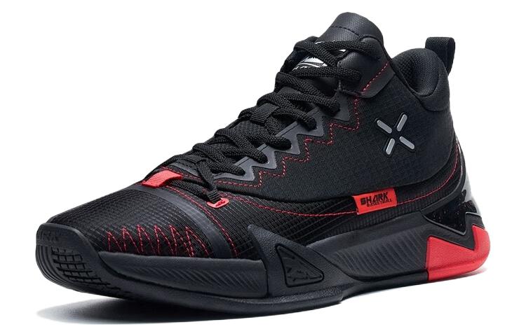 XTEP Shark1.0 Soft And Comfortable Fabric Cushioning Slip Resistant Abrasion Resistant Breathable High top