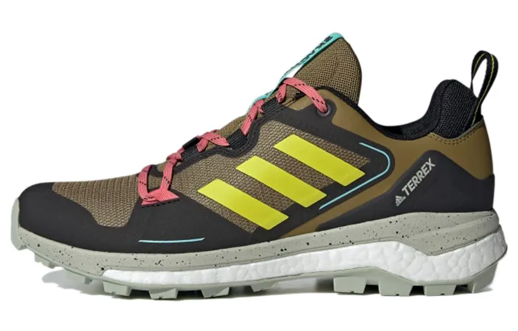 Adidas Terrex Skychaser 2 Mountaineering & Hiking Shoes Men's Low Top Black/Yellow/White