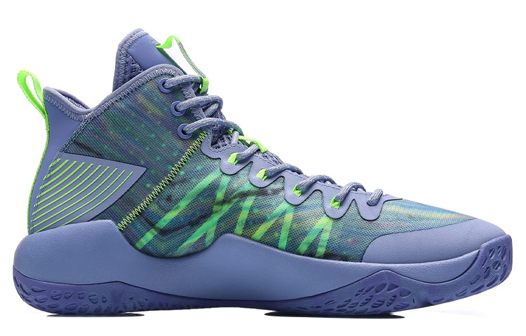 Li Ning Combat Hi Sonic Cushioning Slip Resistant Abrasion Resistant Cushioning Slip Resistant Abrasion Resistant