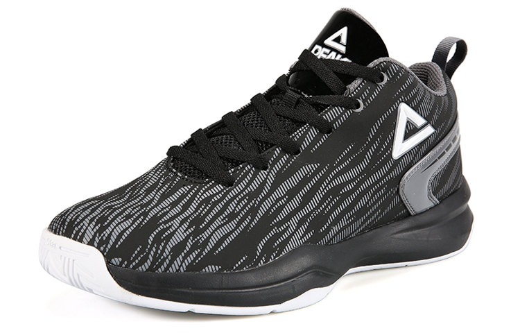 PEAK Glow In The Dark Synthetic Leather Cushioning Slip Resistant Abrasion Resistant Mid top