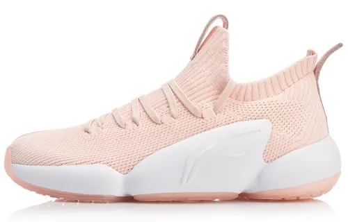Li Ning Badminton Shoes Women's Low Top Pink