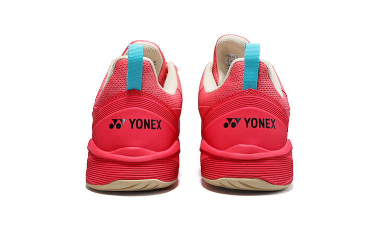 YONEX Ower Cushion Comfortable Breathable Low top Tennis Shoes Unisex Red