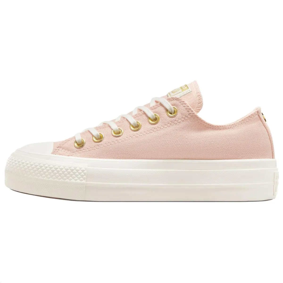 Converse Chuck Taylor All Star Lift Abrasion Resistant Abrasion Resistant Low top Canvas Shoes Women's Pink