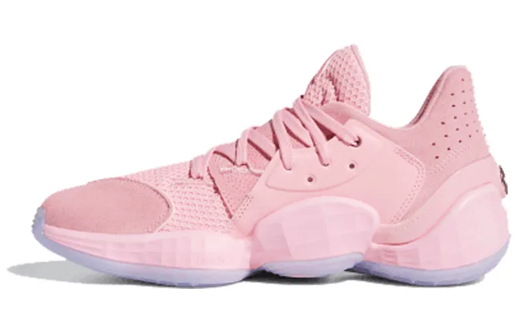 Adidas Harden Vol. 4 Gca Harden Comfortable Cushioning Slip Resistant Abrasion Resistant Low top Basketball Shoes Men's