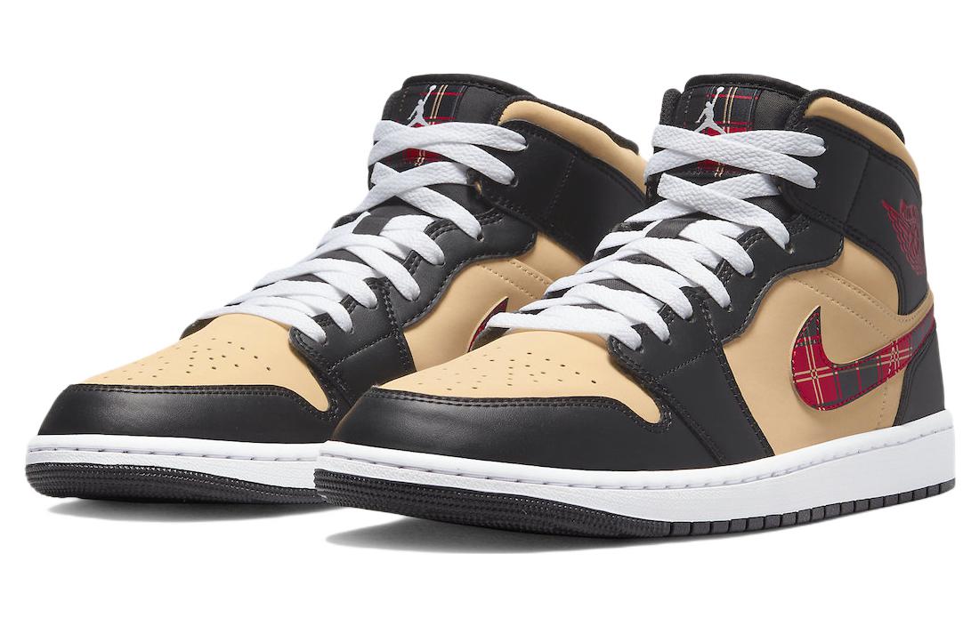 Air Jordan 1 Mid Se ‘Tartan Swoosh’
