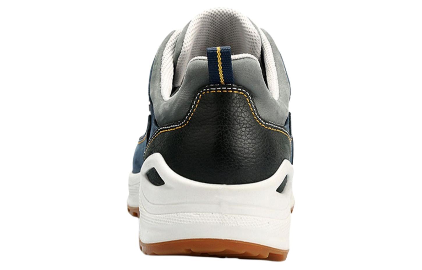 XGN Slip Resistant, Abrasion Resistant, Breathable Low top Hiking Shoes Men’s Gray Black