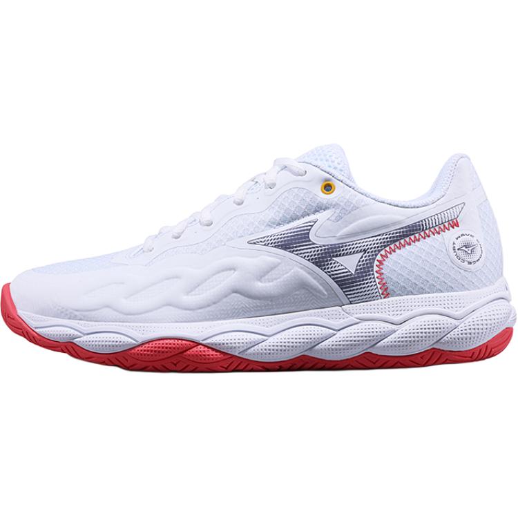 Mizuno WAVE ENFORCE COURT Breathable Low top Tennis Shoes Women’s White