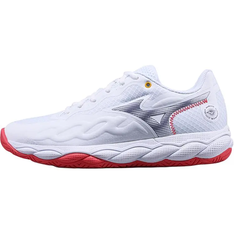 Mizuno WAVE ENFORCE COURT Breathable Low top Tennis Shoes Women's White