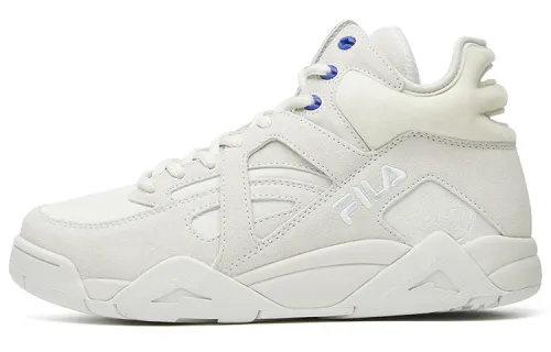 FILA FUSION Cage Low top Vintage Basketball Shoes Women's Gray White