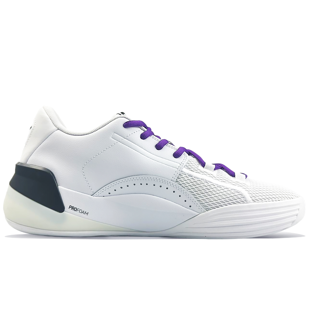 PUMA Clyde Hardwood Slip Resistant Lightweight Non slip Lightweight Low top Basketball Shoes Men’s Pink White