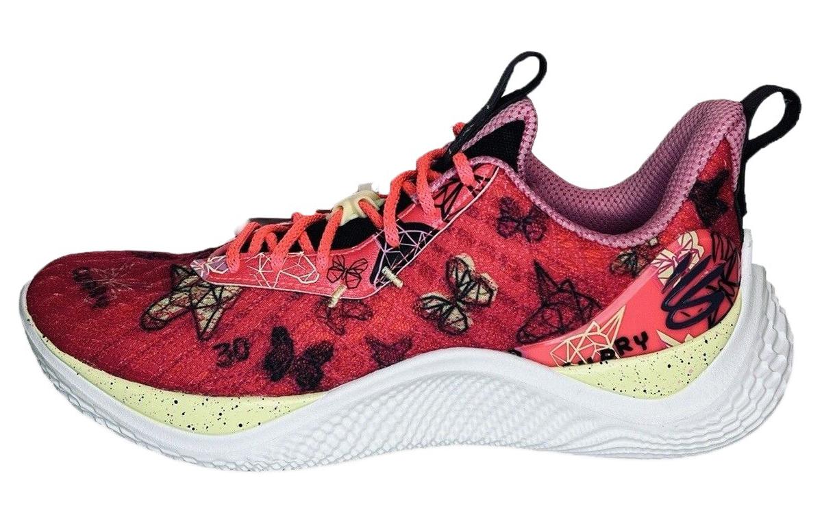 Мужские кроссовки Under Armour Under Armour CURRY 10 Girl Dad (красный / белый / желтый)