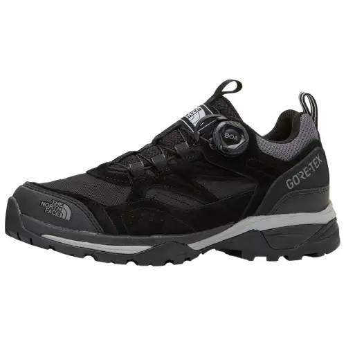 THE NORTH FACE Slip Resistant Abrasion Resistant Low top Hiking Shoes Men's Black