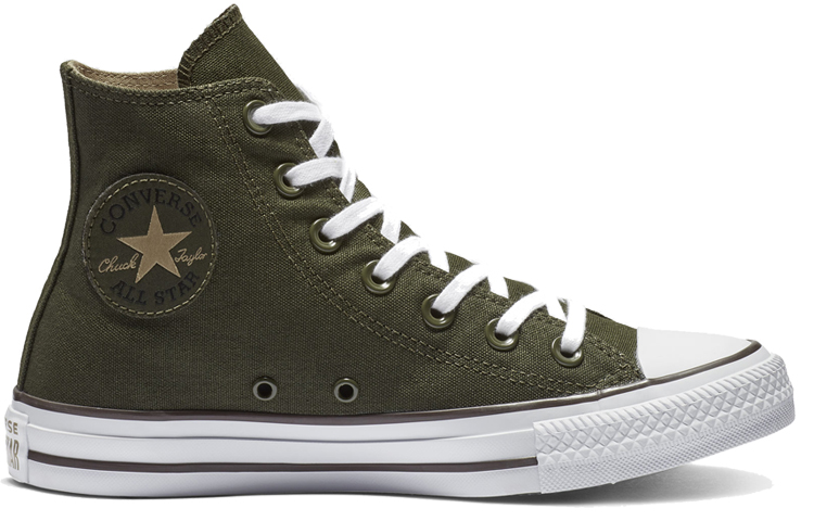 Кеды Converse Chuck Taylor All Star Utility Green (хаки) — фото 2