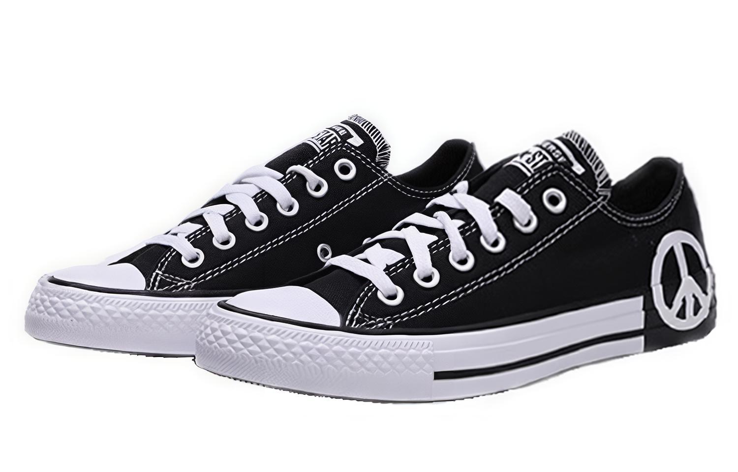 Кеды Converse Chuck Taylor All Star 1970s (черно-белые) — Чёрный / белый — фото 3