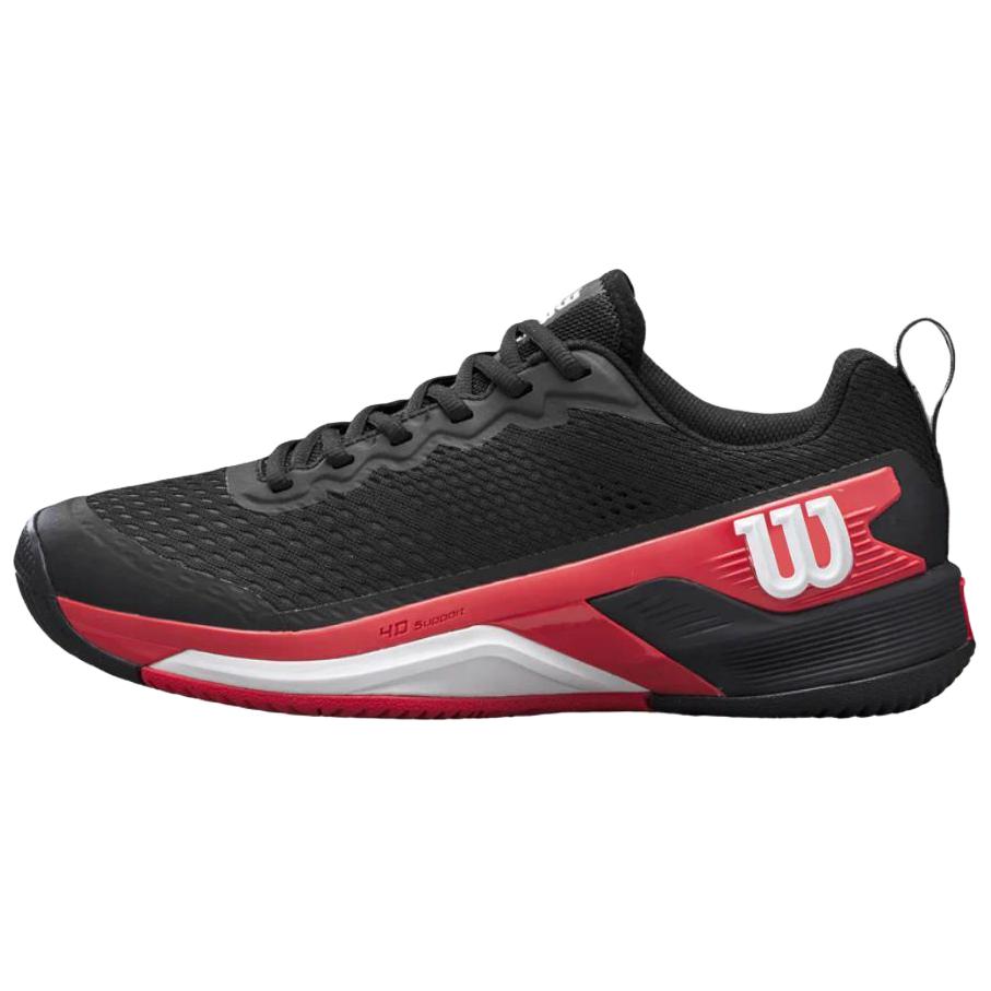 Wilson RUSH PRO 4.5 Slip Resistant Abrasion Resistant Low top Tennis Shoes Men’s Black