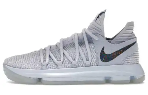 Nike KD 10 Zoom EP Still KD Comfortable and versatile Practical Low-top Basketball Shoes Men's Ice Blue