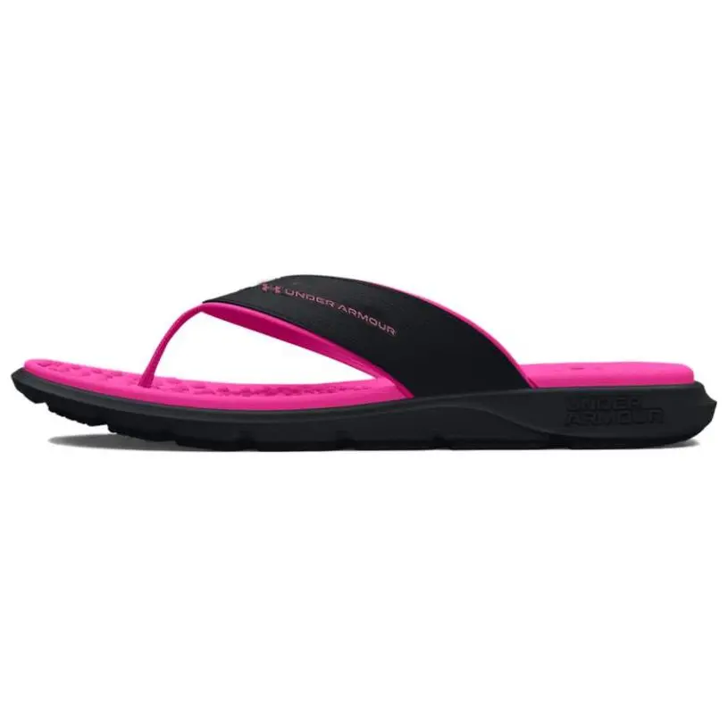 Under Armour Ignite Pro Marbella Sandal 'Black Rebel Pink' Women's
