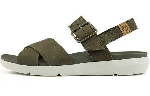 Timberland Beach Sandals Women's Olive