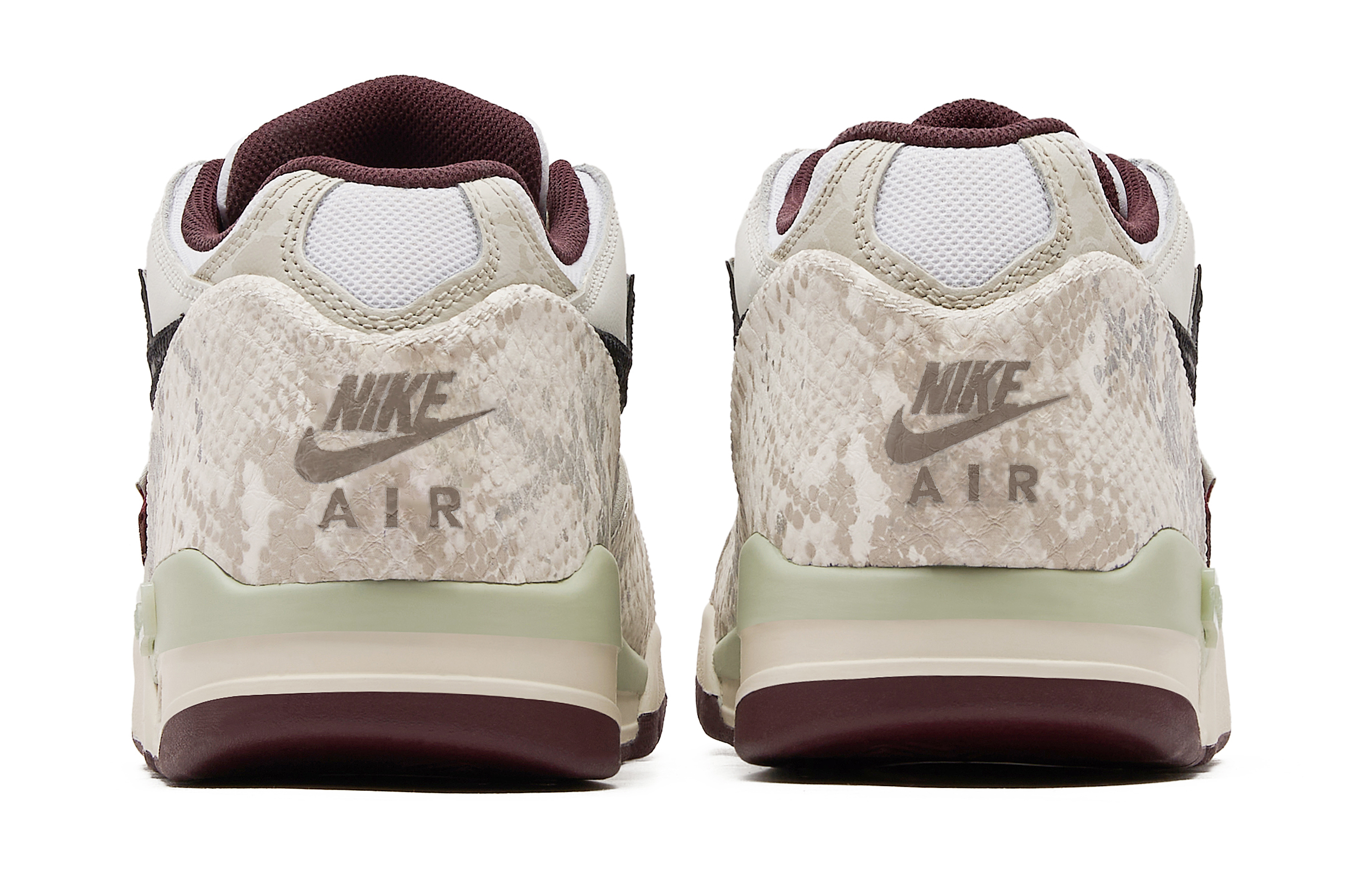 Nike Air Flight 89 Panda Prank Leather Slip Resistant Abrasion Resistant Low top Vintage Basketball Shoes Men’s