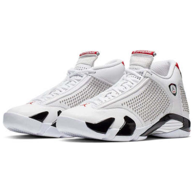 Air Jordan 14 Retro X Supreme ‘White’