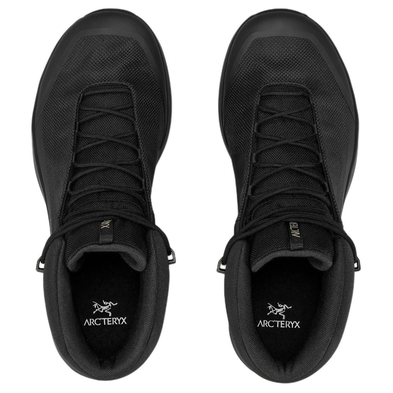 Arc’teryx Slip Resistant Abrasion Resistant Mid top Hiking Shoes Men’s Black