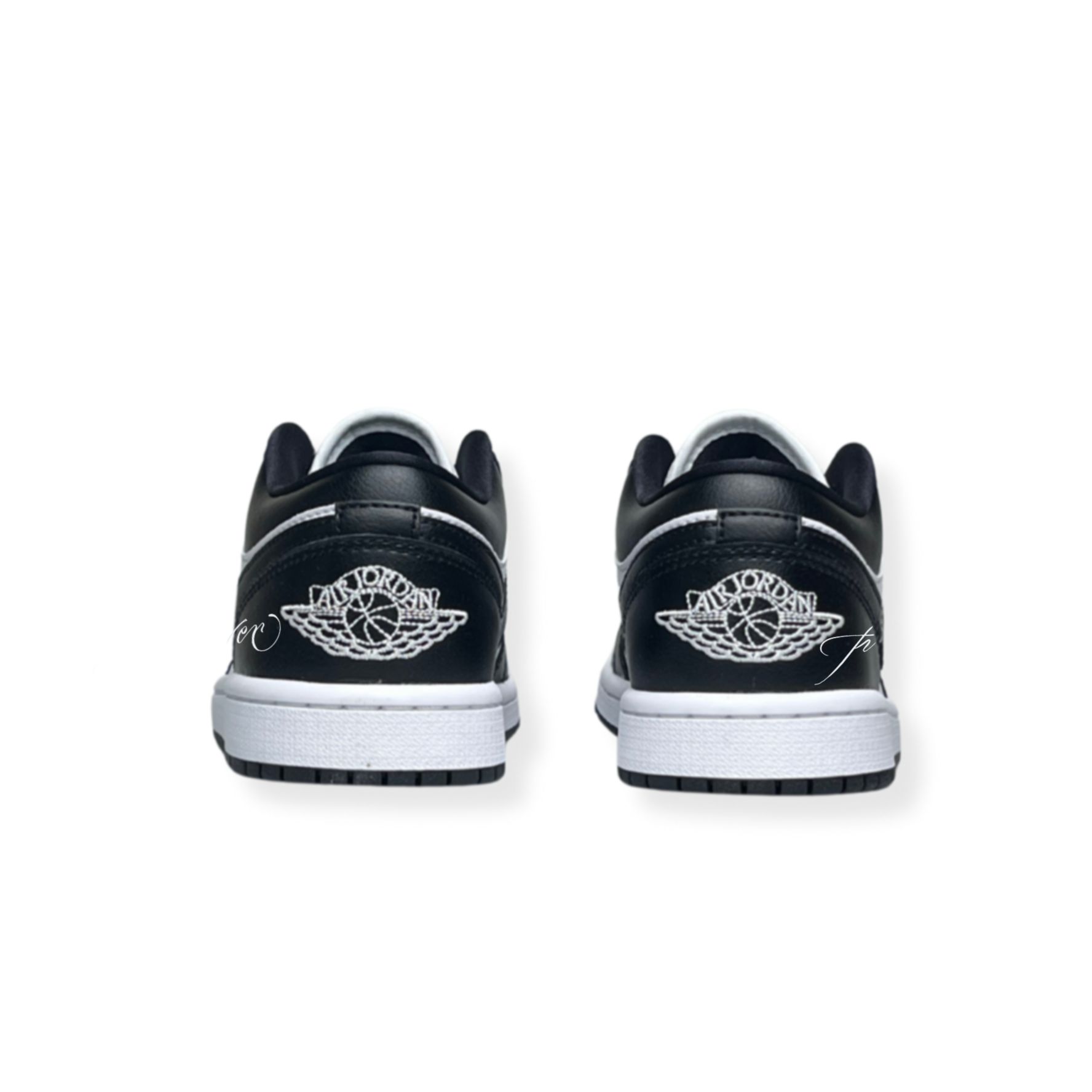 Jordan Air Jordan 1 WAO Low top Vintage Basketball Shoes Unisex Black