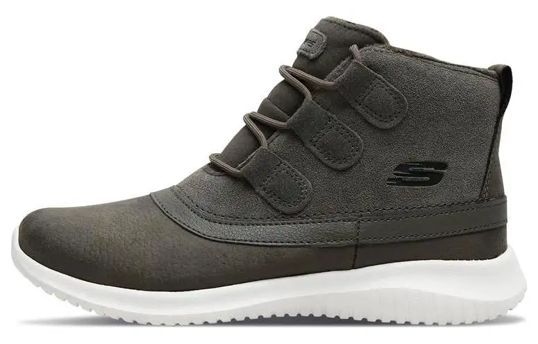 Skechers Lifestyle Suede Ankle Boots Women's Olive Green