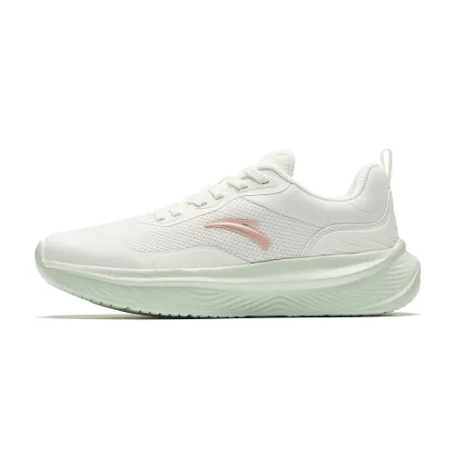 Anta Heavenly Fabric Low top Women's Training Athletic Shoes Women's Ivory White