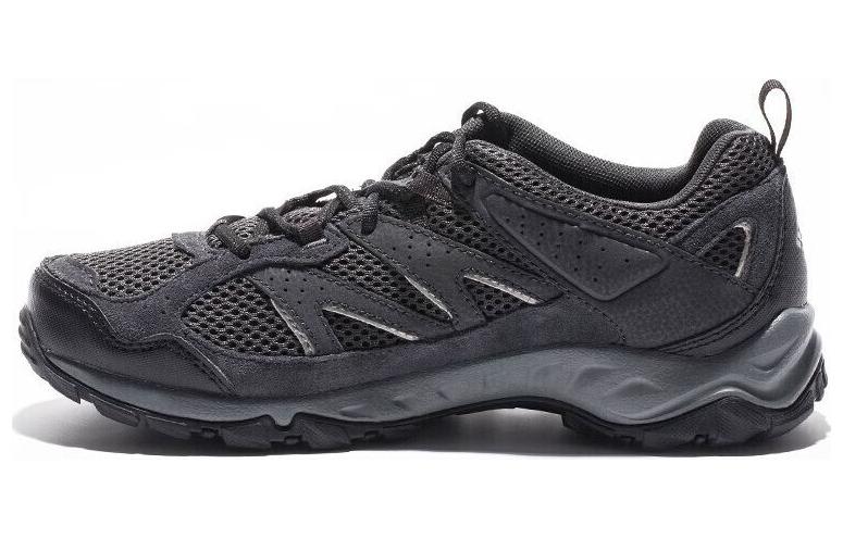 Columbia Hiking Breathable Cushioning Abrasion Resistant Lightweight Low top Hiking Shoes Men's Gray