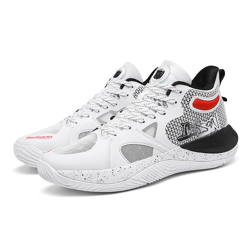 IVERSON Slip Resistant, Abrasion Resistant, Breathable Low top Basketball Shoes Unisex