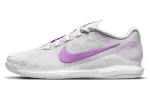 Nike Air Zoom Vapor Pro Tennis Shoes Women's Low Top Dust Gray/Glow Purple/White