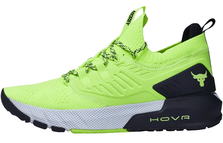 Under Armour Project Rock 3 High Vis Yellow Black