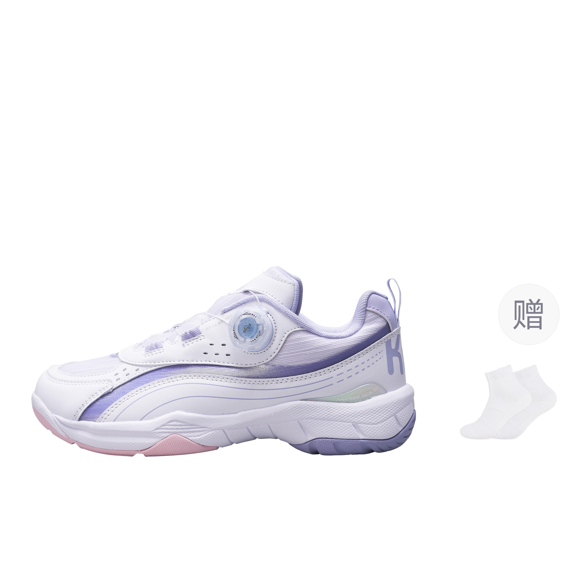 KUMPOO KHR D96 Xuanji Cushioning Slip Resistant Low top Badminton Shoes Unisex