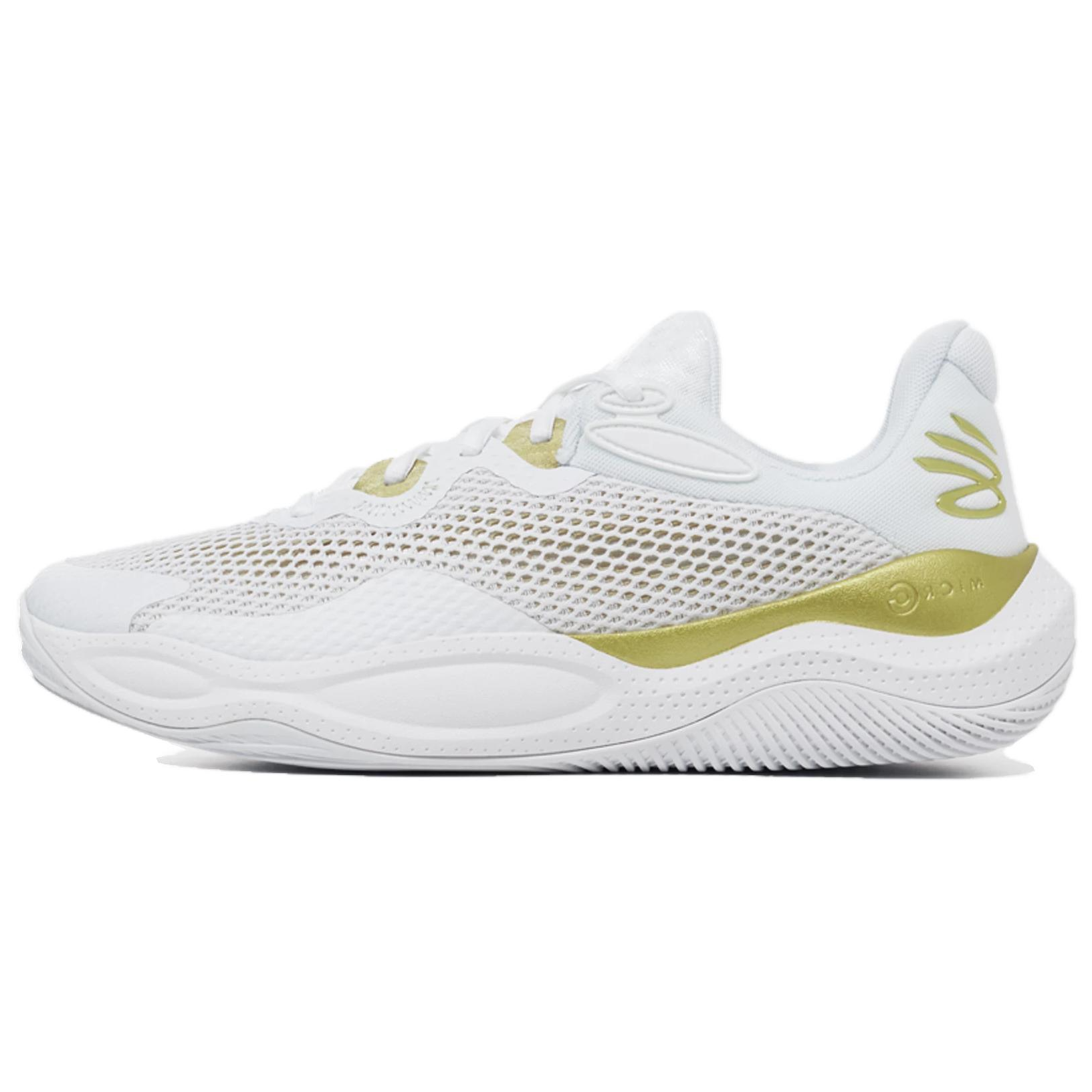 Under Armour Curry Splash 24 Slip Resistant Abrasion Resistant Low top Basketball Shoes Unisex White