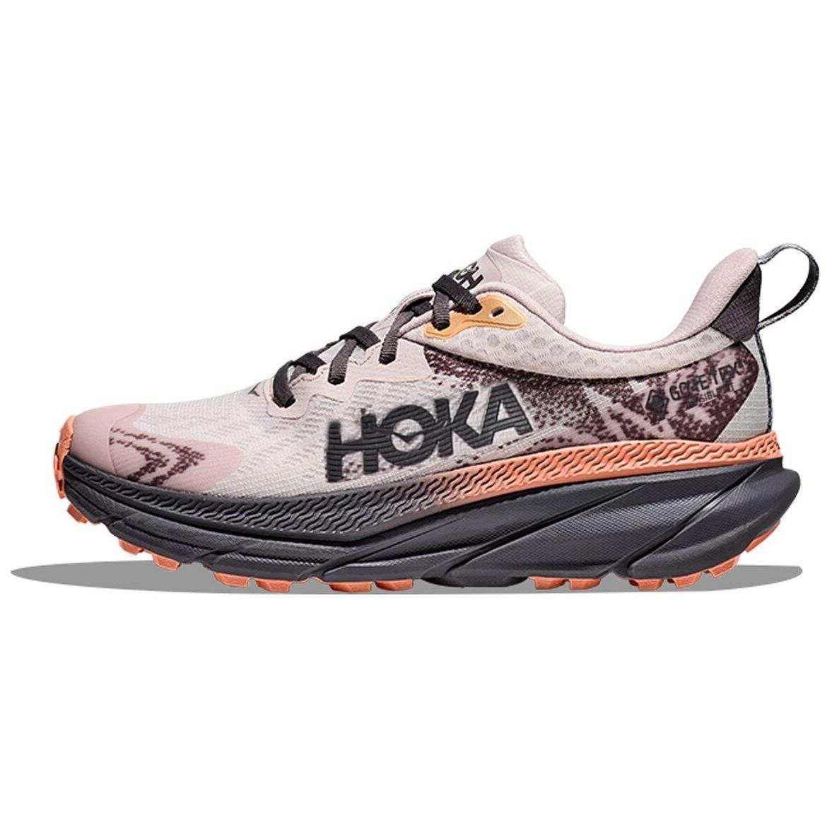 HOKA ONE ONE Challenger ATR 7 Cushioning Slip Resistant Abrasion Resistant Waterproof Low top Hiking Shoes Women’s Pink