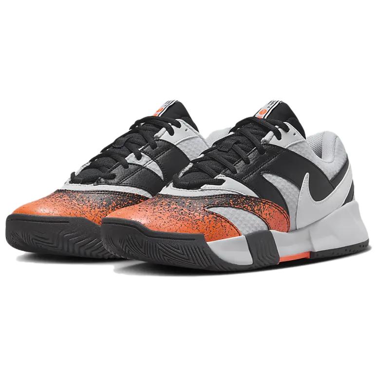 Nike Court Lite 4 Premium Pure Platinum Black Hyper Crimson White