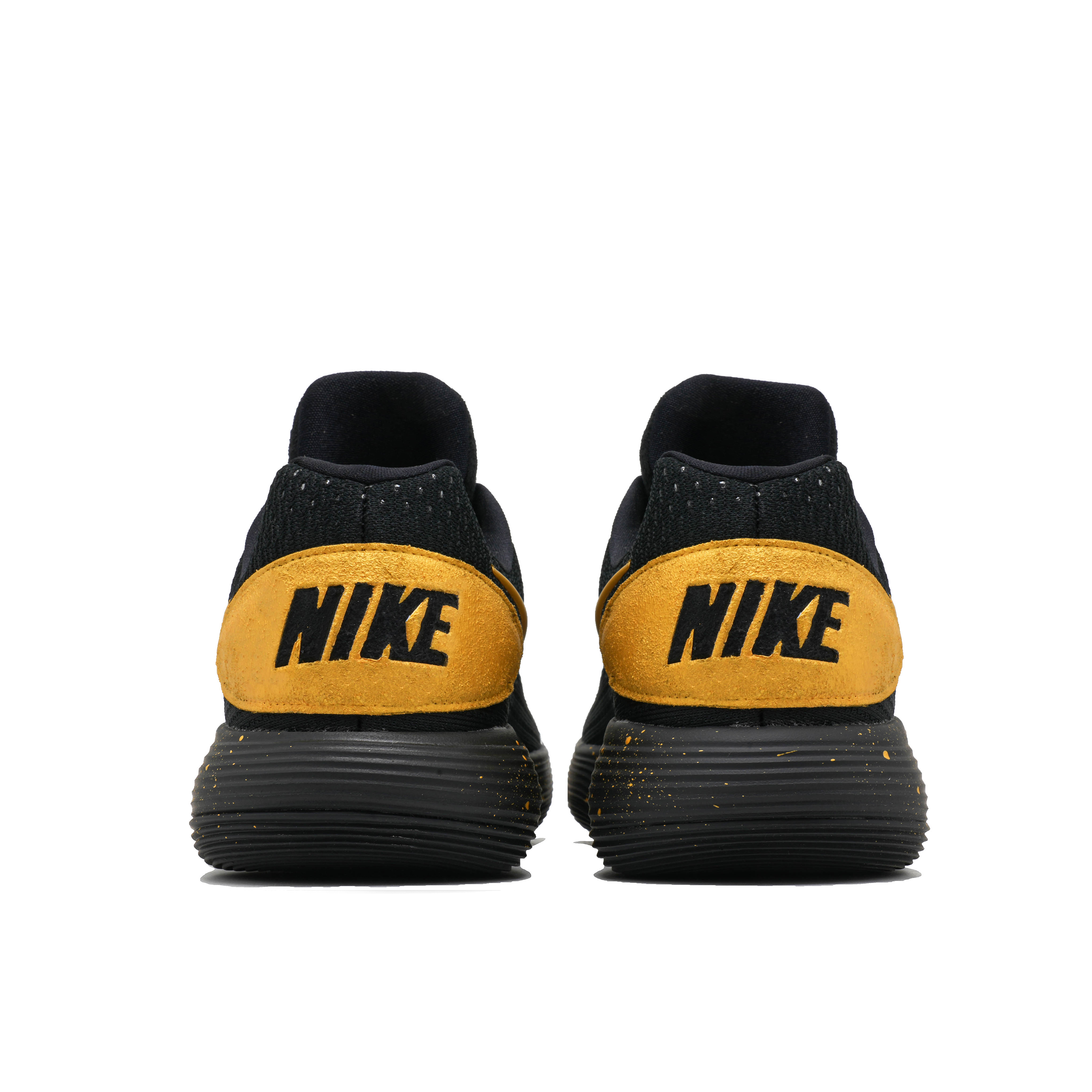 Nike Hyperdunk 2017 Basketball Shoes Unisex Low Top Black/Gold