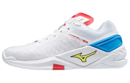 Mizuno Volleyball Shoes Men's Low Top White/Blue/Red