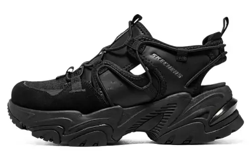 Skechers D'lites Sandals 'Black' Women's