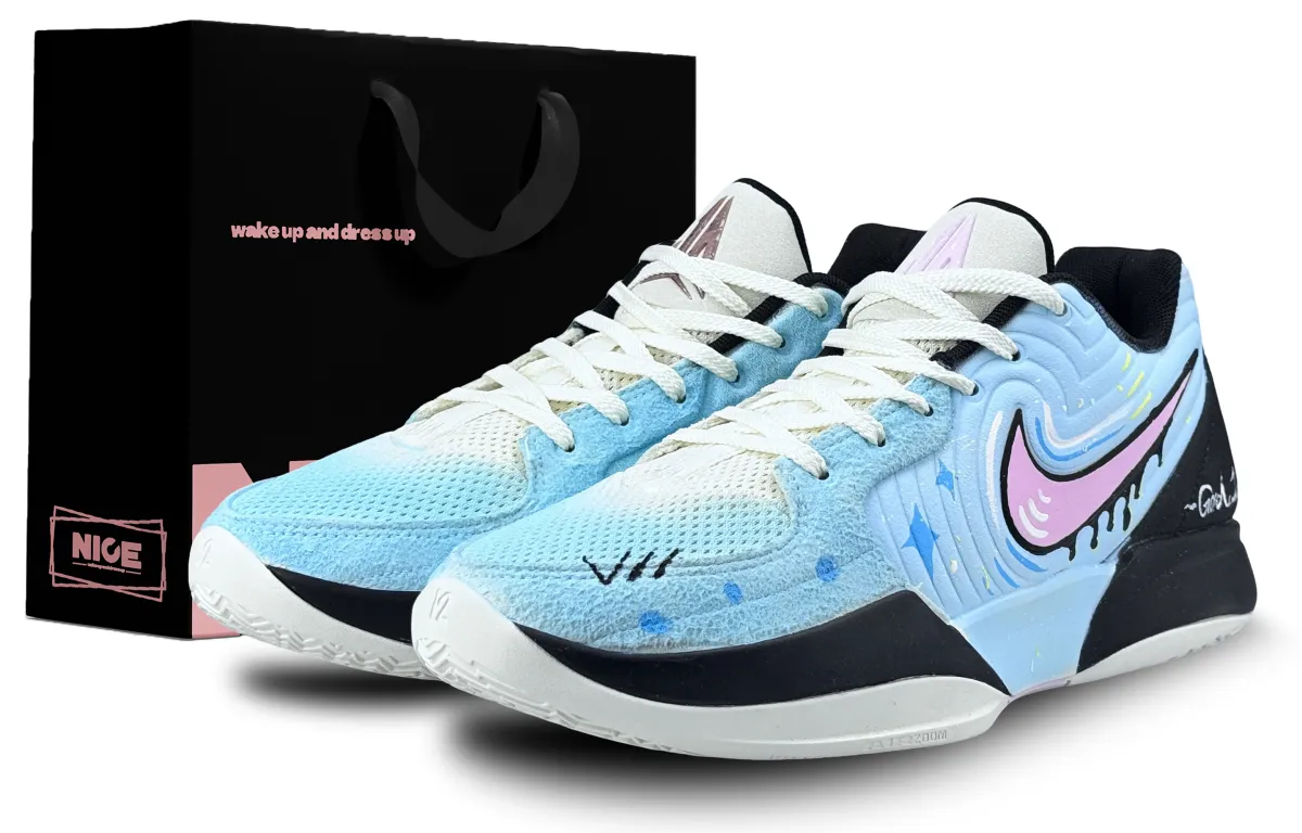 Nike Ja 2 Cushioning Abrasion Resistant Cushioning, Wear Resistant Low top Basketball Shoes Men's Blue Green