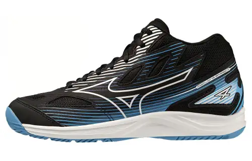 Mizuno Cyclone Speed 4 Slip Resistant Abrasion Resistant Low top Training Shoes Unisex Black Blue