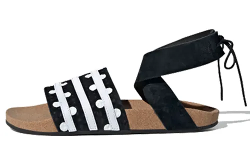 Adidas Originals Adilette Ankle Wrap 'Black White' Women's