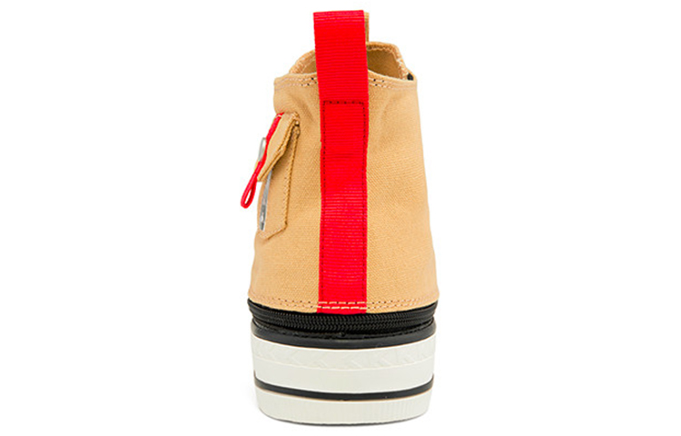 Кеды Kappa Canvas High (оранжевые) — фото 5