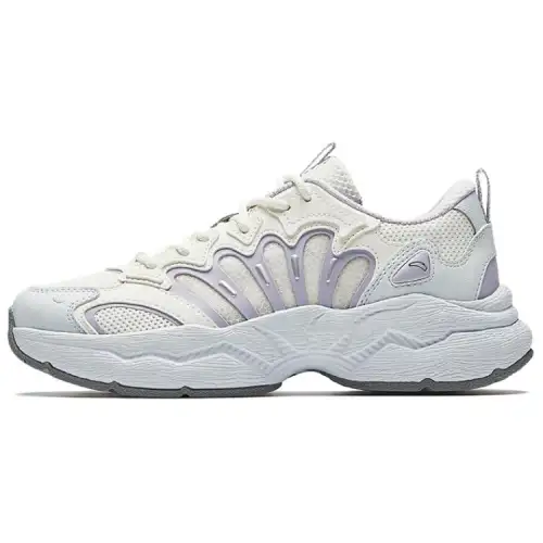 Anta Low top Chunky Sneakers Women's White Blue Purple