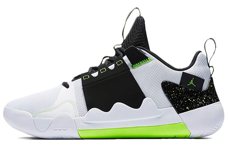 Air Jordan Zoom Zero Gravity 'White Black Fluorescent Green'