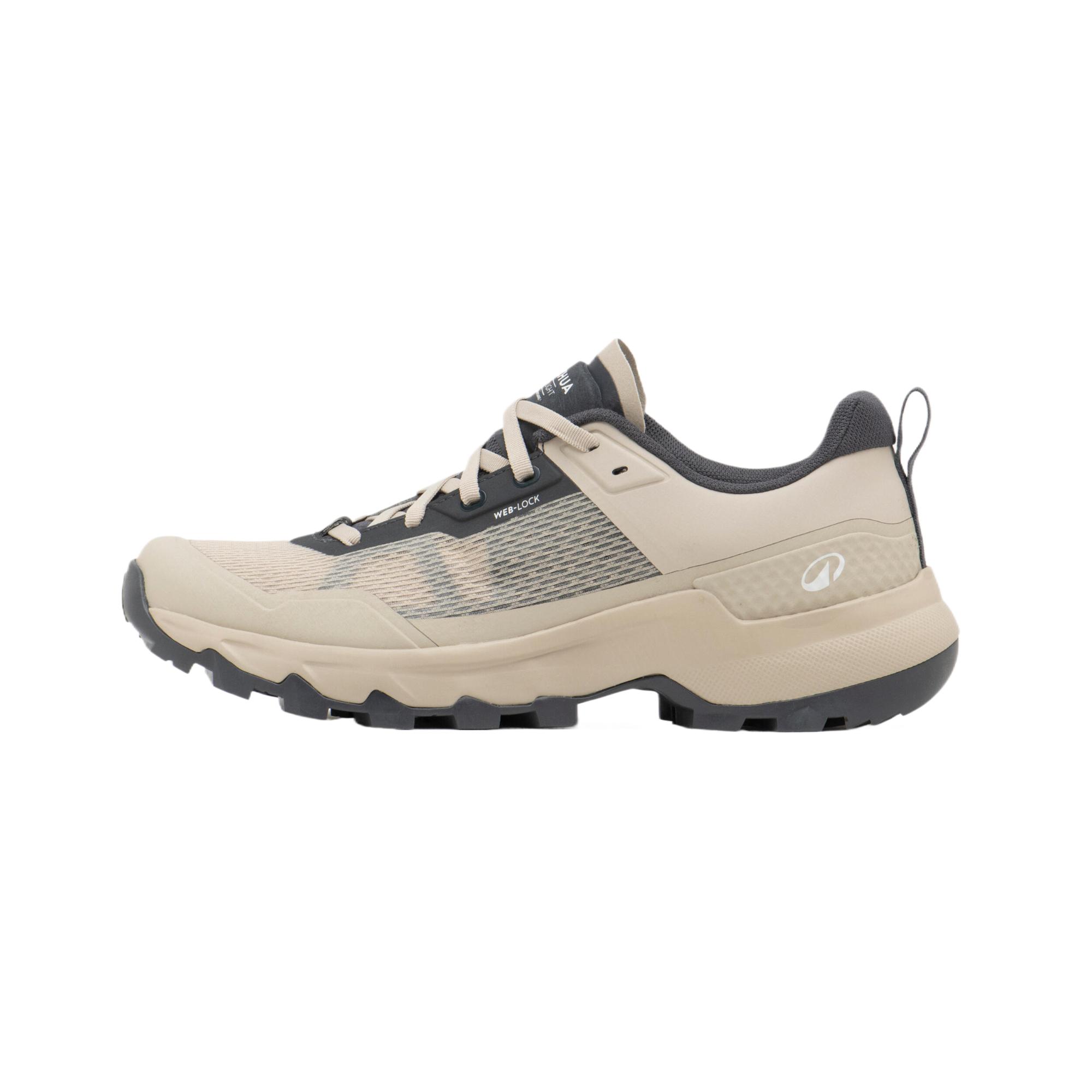 DECATHLON MH500 Cushioning Slip Resistant Abrasion Resistant Low top Hiking Shoes Women’s Beige Brown