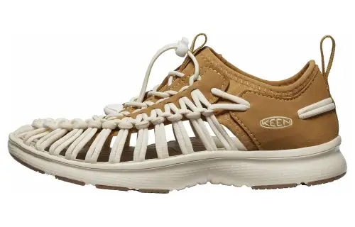 Keen UNEEK O3 River Trekking Shoes Women's White Yellow