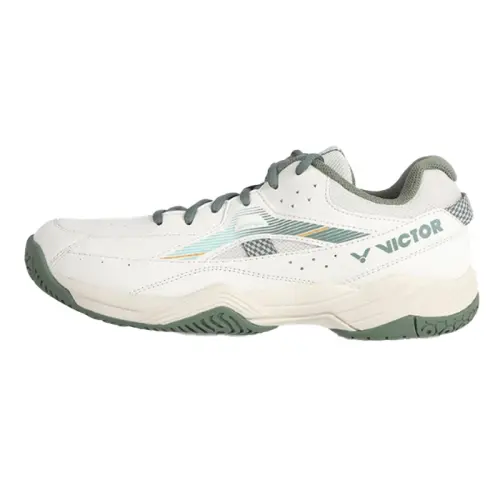 VICTOR A170Ⅱ Comfortable and casual, classic and versatile, trendy and fashionable, non-slip and wear-resistant support, low-top badminton shoes, same style for men and women, distilled white granite green