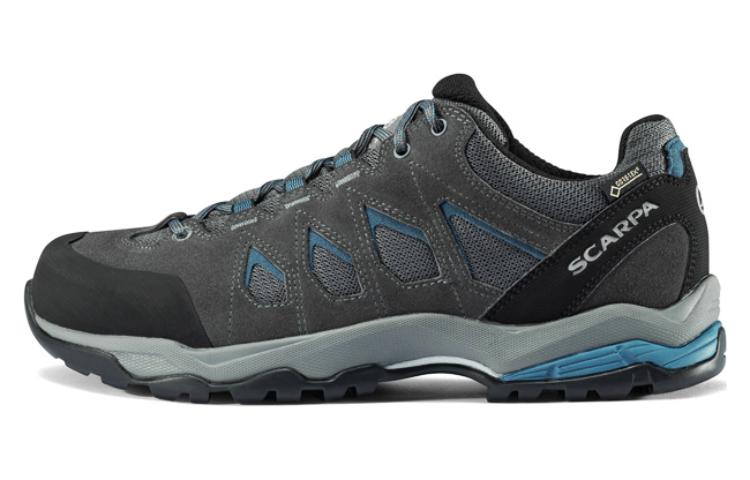 SCARPA Moraine Molin Slip Resistant, Abrasion Resistant, Breathable Low top Outdoor Shoes Men's Gray